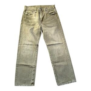 R13 boyfriend Jean in Green. Size 26.